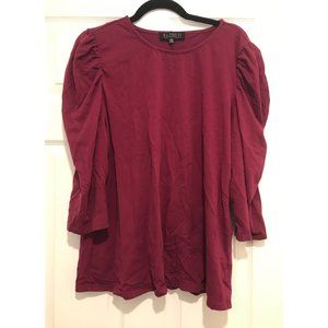 Eloquii Rushed Sleeve Top